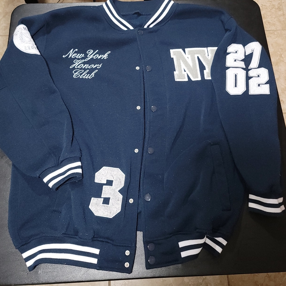New York Honors Club Varsity Letterman jacket.